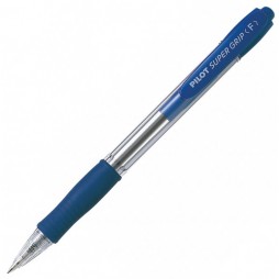 Automatinis tušinukas PILOT Super Grip, 0.7 mm, mėlynas
