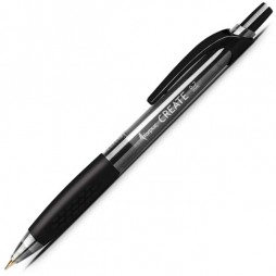Automatinis gelinis rašiklis FORPUS Create, 0.7 mm, juodas