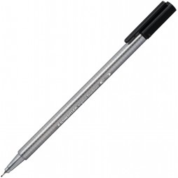 Rašiklis STAEDTLER TRIPLUS FINELINER, 0.3 mm, juodas