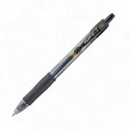 Automatinis gelinis rašiklis PILOT G2, 0.5 mm, juodas