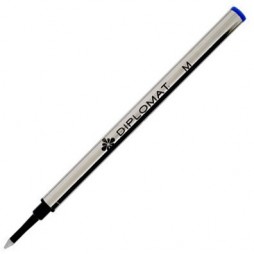 Šerdelė DIPLOMAT Metall Rollerball M, metalinė, mėlyna