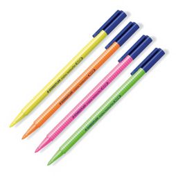 Teksto spalvilklių rinkinys STAEDTLER Triplus textsurfer, 4 spalvos