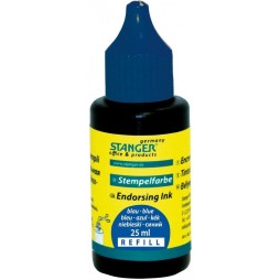 Tušas antspaudams STANGER, 25ml, mėlynas