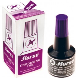 Tušas antspaudams HORSE, 28 ml, žalias