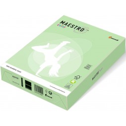 Spalvotas popierius MAESTRO COLOR, 80g/m2, A4, 500 lapų, žalia (Medium Green)