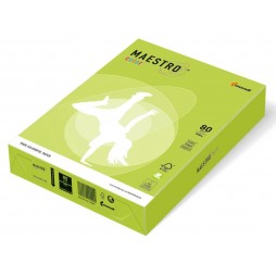Spalvotas popierius MAESTRO COLOR, 80g/m2, A3, 500 lapų, gelsvai žalia (Lime Green)