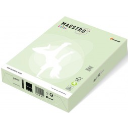 Spalvotas popierius MAESTRO COLOR, 160g/m2, A4, 250 lapų, šviesiai žalia (Green)