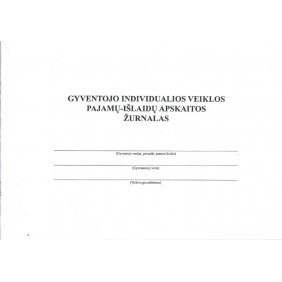 Gyventojo individualios...