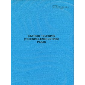 Statinio techninis...