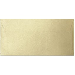 Vokai PEARL DL (E65), 110x220 mm, 10 vnt, metalizuoti auksiniai