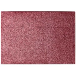 Vokai PEARL B7, 70x110 mm, 10 vnt, metalizuoti raudoni