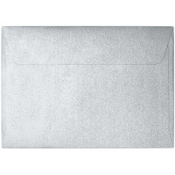 Vokai PEARL B7, 70x110 mm, 10 vnt, metalizuoti sidabriniai