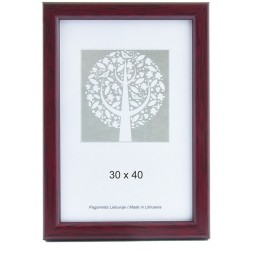 Rėmelis A3 formato, plastikinis, vyšninis