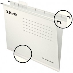 Kartotekinis vokas ESSELTE Classic, baltas
