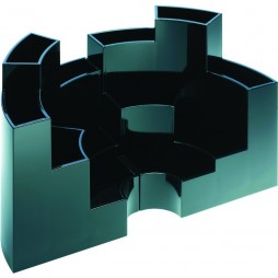 Pieštukinė ALCO, 6 skyriai, juoda