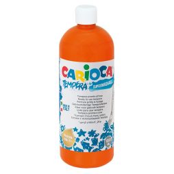 Guašas CARIOCA, 1000 ml, oranžinis