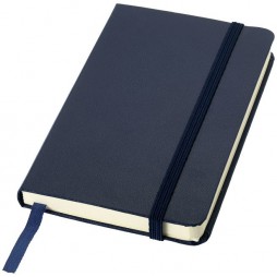 Užrašų knygelė JOURNAL BOOKS su gumele, A6, linija, mėlyna
