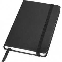 Užrašų knygelė JOURNAL BOOKS su gumele, A6, linija, juoda