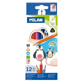 Spalvoti pieštukai MILAN...