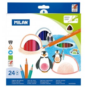 Spalvoti pieštukai MILAN...