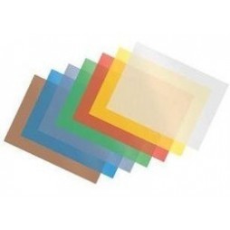 Įrišimo viršeliai, plastikiniai, 200mic, 100vnt, mėlynos sp.