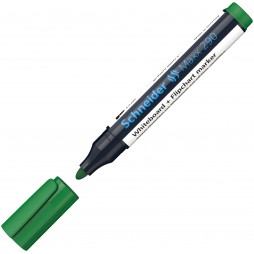 Žymeklis baltai lentai ir bloknotams SCHNEIDER Maxx 290, 2-3 mm, žalias