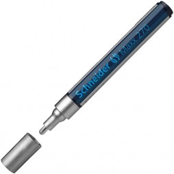 Žymeklis SCHNEIDER Paint Marker Maxx 270, 1-3 mm, sidabrinis