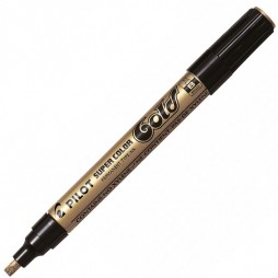 Permanentinis žymeklis PILOT GOLD FINE, apvali galvutė, 1-2 mm, aukso sp.