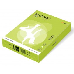 Spalvotas popierius MAESTRO COLOR, 160g/m2, A4, 250 lapų, gelsvai žalia (Lime Green)