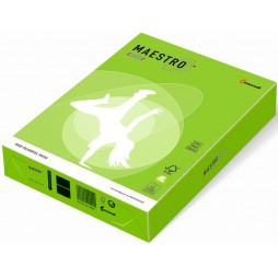 Spalvotas popierius MAESTRO COLOR, 160g/m2, A4, 250 lapų, sodriai žalia (Spring Green)
