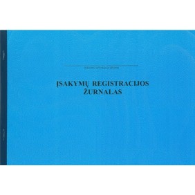 Įsakymų registracijos...