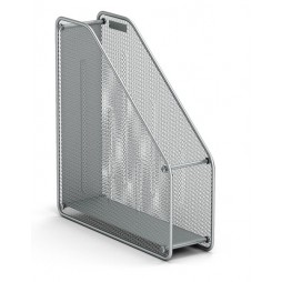 Perforuoto metalo dokumentų stovas ERICH KRAUSE, sidabro sp.