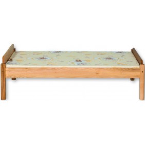 Vaikiška medinė lovytė, 127 cm