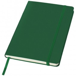 Užrašų knygelė JOURNAL BOOKS su gumele, A5, linija, tamsiai žalia