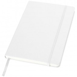 Užrašų knygelė JOURNAL BOOKS su gumele, A5, linija, balta