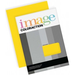 Spalvotas popierius IMAGE COLORACTION, 80g/m2, A4, 50 lapų, citrinos (Lemon Yellow)
