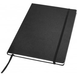 Užrašų knygelė JOURNAL BOOKS su gumele, A4, linija, juoda