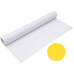 Spalvotas popierius (vatmanas) KRESKA, 170 g/m2, A1, 5 lapai, geltona