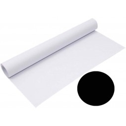 Spalvotas popierius (vatmanas) KRESKA, 170 g/m2, A1, 5 lapai, juoda