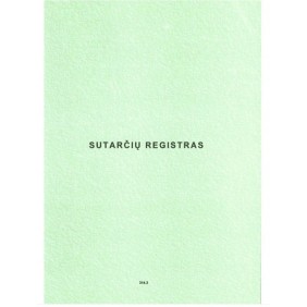 Sutarčių registras, A4