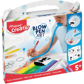 Pučiamų flomasterių...