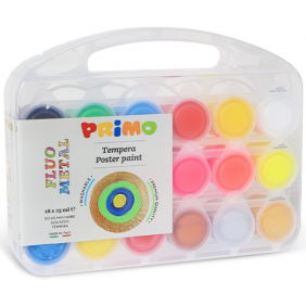 Guašas PRIMO Fluo Metal, 18...