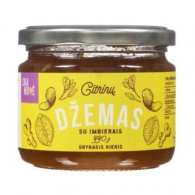 Citrinų su imbieru džemas...