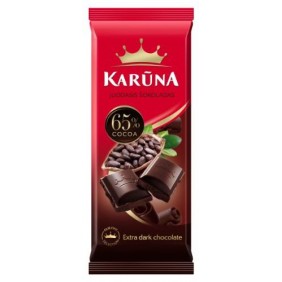 Šokoladas KARŪNA, 65%...