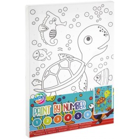 Spalvinimo pagal skaičius...