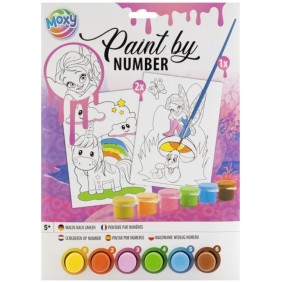 Spalvinimo pagal skaičius...