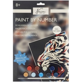 Spalvinimo pagal skaičius...