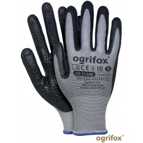 Darbo pirštinės aplietos...