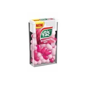 Pastilės TIC TAC, braškių...