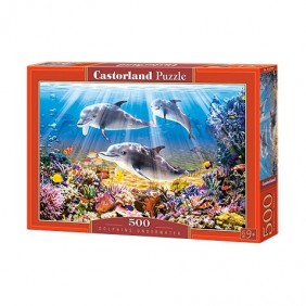 Castorland dėlionė Dolphins...